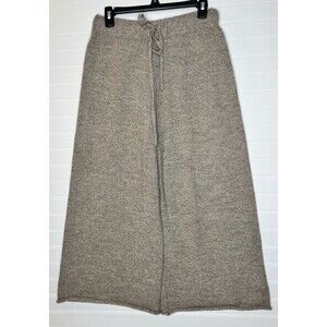 Lauren Manoogian Trouser Pants Tan Baby Alpaca Merino Wool Woman Size 1 Small